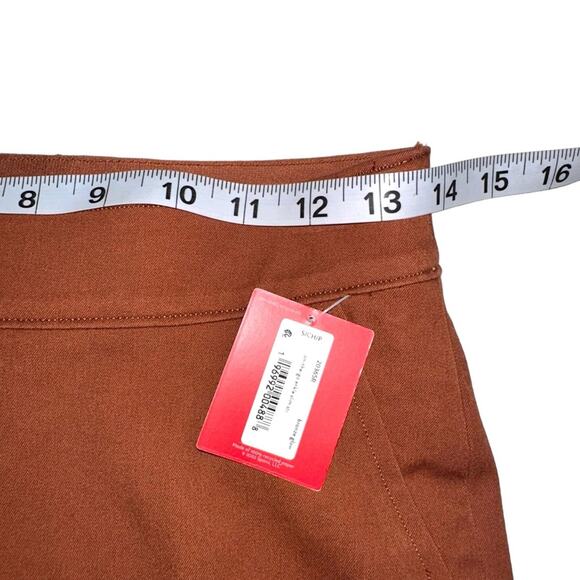 NWT SPANX On The Go Ankle Slim Straight Leg Pant in  Bronze Glow SMALL - Picture 7 of 9